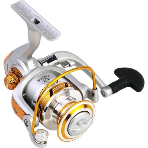 2021 New brand silver white EL series wire cup metal rocker arm interchangeable left and right spinning wheel fishing reel