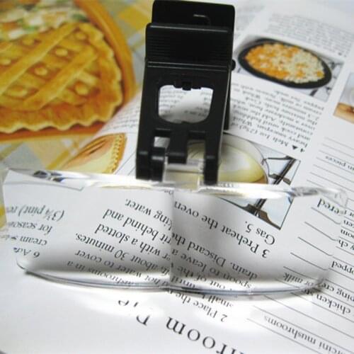 STOEMI 8514 3X Binocular Magnifier Eyeglasses Magnifier Clip on Lens for Supporting Glasses Hobbyhorse Vision Aids