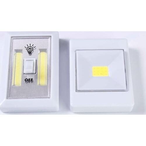 COB LED Mini Wall Light Night Light, Hanging Waterproof Outdoor Night Lamp, Home Bedside Closet Wardrobe Switch Lamps Lighting