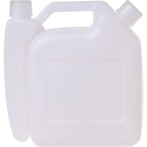 1.5L Litre 2-Stroke Petrol Fuel Oil Mixing Bottle Tank For Trimmer Chainsaw Tools Parts 1:25