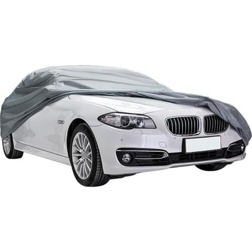 Universal Car Cover Full Cover Outdoor Indoor UV Protection Sunscreen Heat Protection Dustproof Scratch-Resistant Sedan S-XXL