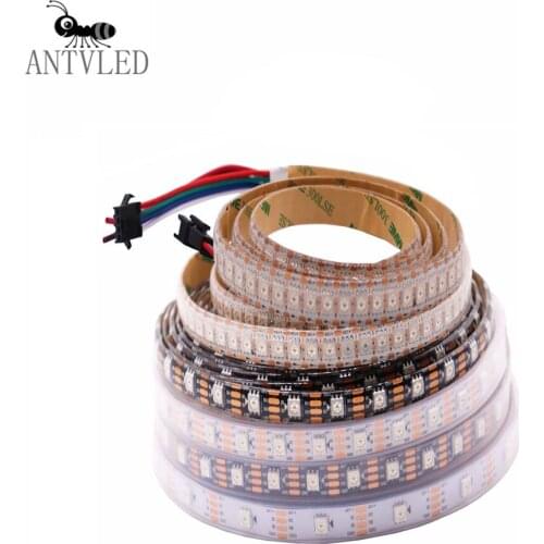 WS2815 RGB LED Strip Light 30/60/144 Pixels/Leds/m Individually Addressable (WS2812B Updated) LED Lights Dual Signal Tape DC5V