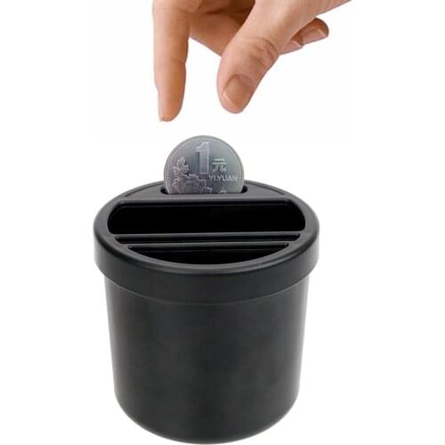 Storage Box For KIA Toyota BMW Audi Mazda Ford Cigarette Coin Card Holder Storage Box Auto Organizer Cup Car Armrest Box