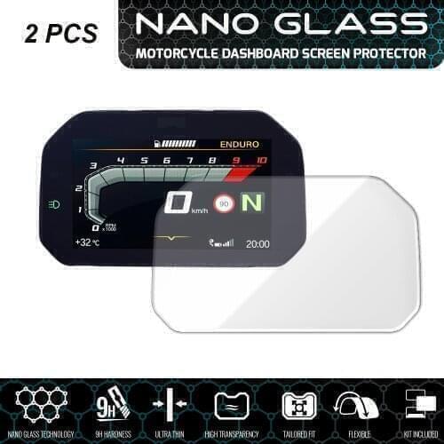 Motorcycle Dashboard HD Protective Nano Glass Film For BMW R1200GS R1250GS GSA F850GS F750GS F900R F900XR S1000R S1000RR S1000XR