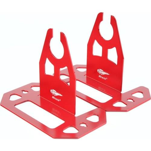 1 Pair Miracle 6061 CNC Aluminum Wheel Stand For Wheel Size Less than 5inch for RC Plane