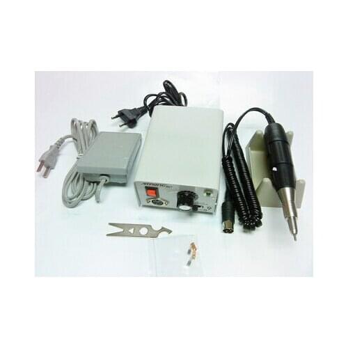 65W Strong 90 + 102 Mircomotor with 30 pcs Diamond Burs Free Jewellery Tools Jewelry Polishing Machine 0-35000 RPM