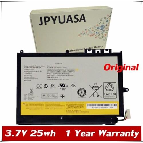 7XINbox 3.7V 6700mAh 25wh Original L13M2P22 L13N2P21 1ICP4/83/103-2 Laptop Battery For Lenovo MIIX2 10 Series