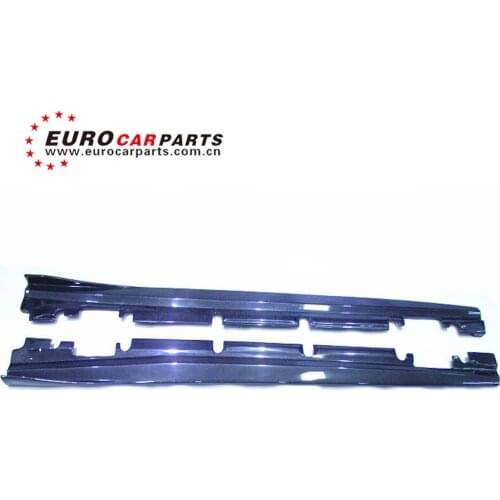 A CLASS W176 R style carbon finber side skirt fit for A250 A260 to A45 carbon big and small side skirt