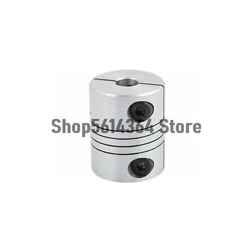 D19L25 3/4/5/6/6.35/7/8/10m Aluminum Alloy Spline Shaft Flexible Helical Coupling