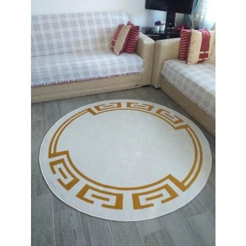 Decorative Soft Surface Stylish Non Slip Floor Living Room Carpet