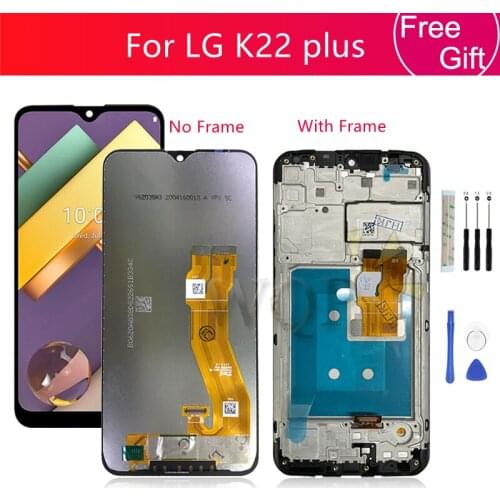 For LG K22 Plus LCD Display Touch Screen Digitizer Assembly For LG K22+ Lcd LMK200Z Replacement Repair Parts 6.2"