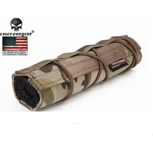 Emerson 18cm Airsoft Suppressor Cover Silencer Adjustable Combat Mirage Heat Cover For Shooting Military Accessory