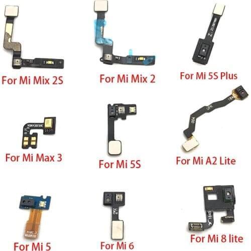 Promixity Light Touch Sensor Flex Cable For Xiaomi Mi 5 5S Plus 6 8 A2 Lite Max 3 Mix 2 2S