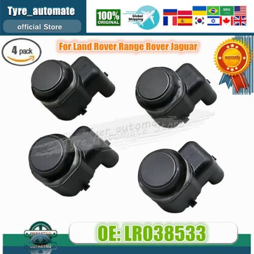 Set of (4) LR038533 PDC Parking Assist Sensor For LAND ROVER RANGE ROVER 2010-2015
