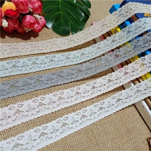2.5cm S1200 Elastic Lace Satin multi-color lace trim garment for underwear waist decoration underwear trim