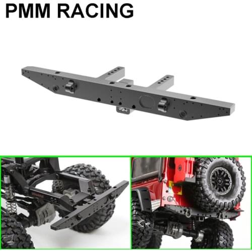 Metal rear bumper Upgraded version Multifunction For 1/10 RC Crawler Car Traxxas TRX4 Defender Collision avoidance auto Parts