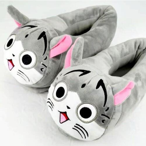 28cm Chis Sweet Home Plush Slippers Toys Chi Cat Stuffed Soft Animal Dolls Gift For Kids Kawaii Chis Cat Toys Anime Lover Toy