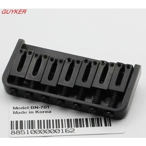 Guyker 7 Strings Bridge Black Wear body fixed type electric Guitar Bridge BN-701