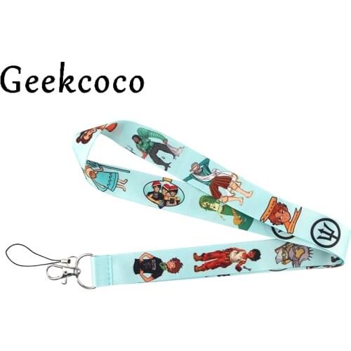 Percy Jackson and the Olympians keychains Accessory For Mobile Phone USB Badges Holder Key Straps Tags Neck lanyard Camera J0641