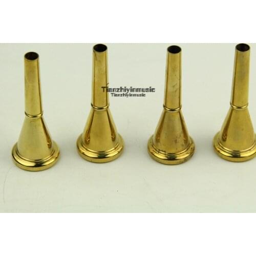 Bare copper 4 pcs french horn mouthpiece
