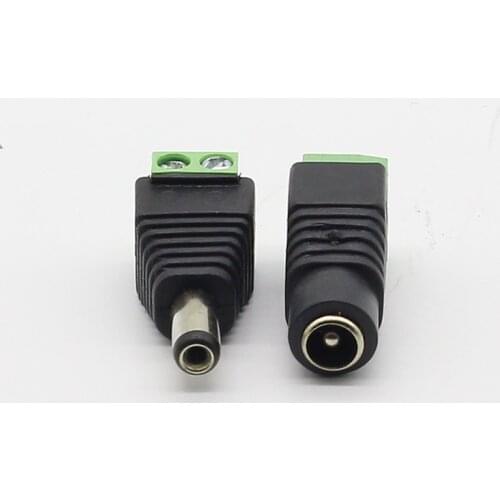 Push DC power connector DC power male pressure line DC male head 5.5 * 2.1mm adapter