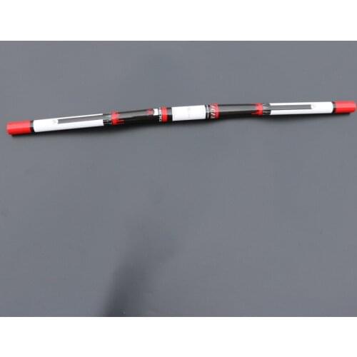 New FCFB FW white red full carbon fiber straight to the small caliber 25.4mm free shipping can be customized
