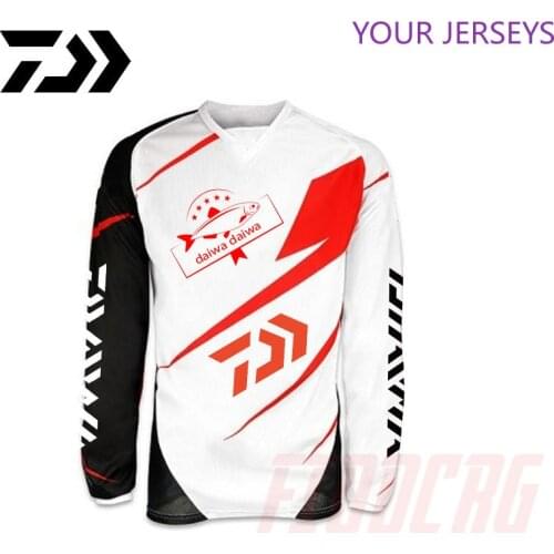 DAIWA Long Sleeve Fishing Clothing Quick-Drying Sun UV Protection T Shirt Vests Sports Clothes Shirts DAIWA Pesca Camiseta