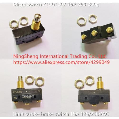 Original new 100% micro switch Z15G1307 250-350g limit stroke brake switch