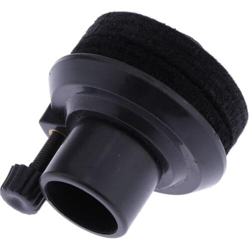 Plastic Hi-Hat Cymbal Seat with Felt for 22mm Hi-Hat Stands Parts - Black