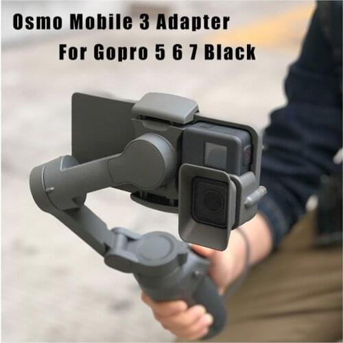 Camera Handheld Adapter Mount Holder for DJI OSMO Mobile 3 Transfer for GoPro 5/6/7 Camera