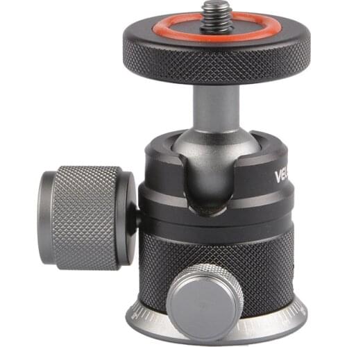 Ball Head For Camera Tripod LED Light Flash Tripod Bracket Holder Mount Adapter Cradle for Micro SLR Camera Tripod Accessor