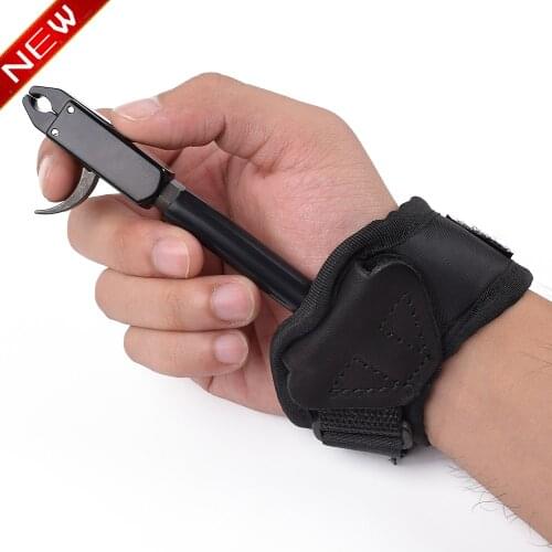 1pc Compound Bow Caliper Release Aids Shooting Trigger Buckle Wrist Strap Archery Bow Outdoor Sport High quality Hot