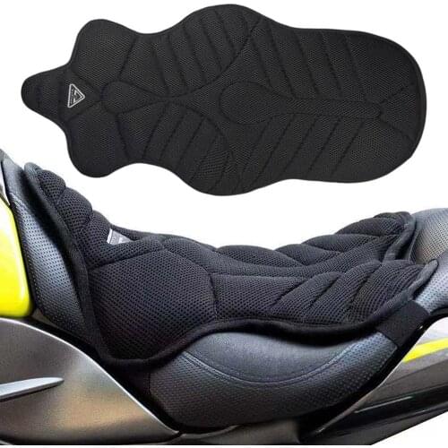 For CBR600 Z800 Z900 For R1200GS R1250GS K1600GTL For GSXR 600 750 For 390 ATV Air Pad Motorcycle Seat Cushion Cover Universal