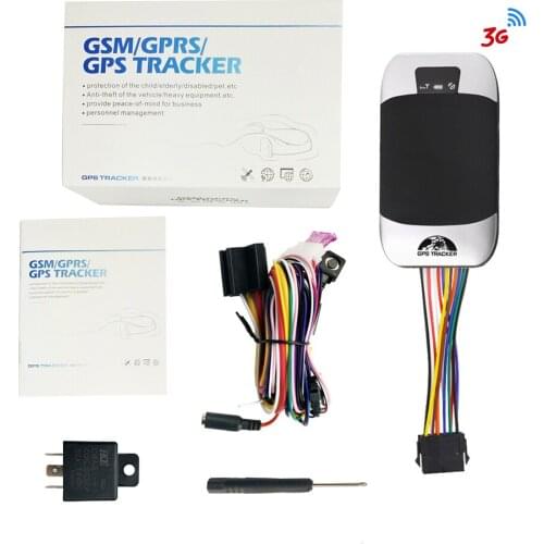 Waterproof 3G WCDMA GPS303F-3G GPS Tracker Real-Time Tracking Locator TK303F-3G For Vehicle With Free Application Cut Off Fuel