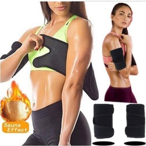 1PCS Sauna Belt Wraps Arm body Shapers Ultra Sweat Sauna Effect Slimmer arm Trimmers Shapewear Women Weight Loss Arm Shaper