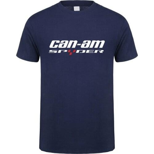 2021 New Styie Can-am Men Motorcycles T Shirt Men Summer Short Sleeve Cotton Tops Man Cool Tshirt L