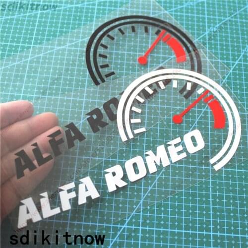 Car Dash borad Decal Sticker Styling Front Rear windshield Decoration For Alfa Romeo GT 159 156 147 giulietta mito accessories