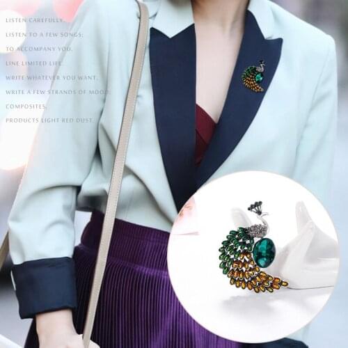 Brooch Rhinestone Pin Shiny Bright Womens Brooches Wedding Banquet Decoration For Women d88