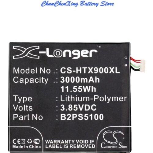 Cameron Sino 3000mAhBattery B2PS5100 for HTC D10i, D10w, Desire 10 Pro, E56ML, One X9, One X9 Dual Sim, One X9E, One X9u