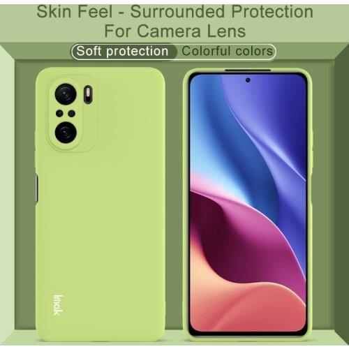POCO F3 Case Cover IMAK UC-2 Frosting Flexible Thin and light Soft TPU Back Cover Case for Xiaomi POCO F3