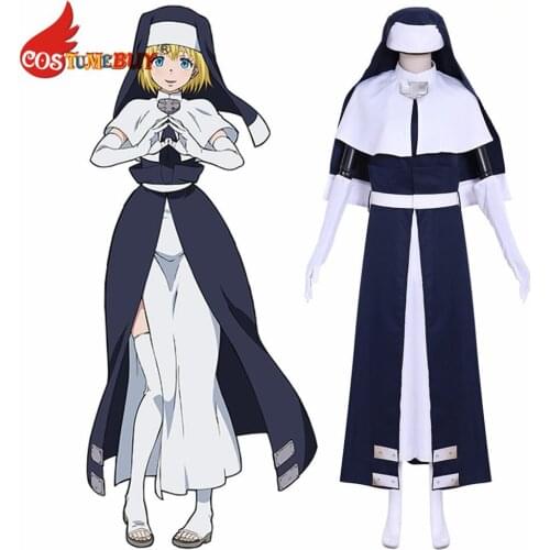 CostumeBuy Anime Fire Force cosplay costumes Iris uniforms Nun Iris costumes Womens uniforms Anime cosplay costumes custom made