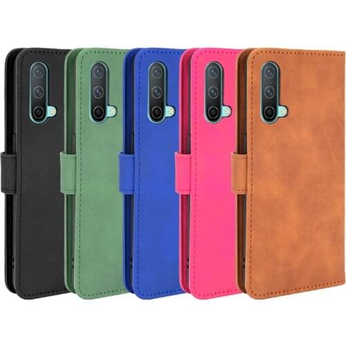 For OnePlus Nord CE 5G Case Luxury Flip PU Leather Card Slots Wallet Stand Case For OnePlus Nord CE 5G Phone Bags