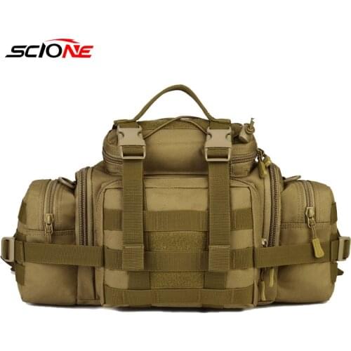 Molle Military Waist Bags Cameras Bag Fanny Pack Belt Tactics Large Shouder Assault Camping Pack Outdoor Sports Camera XA181G