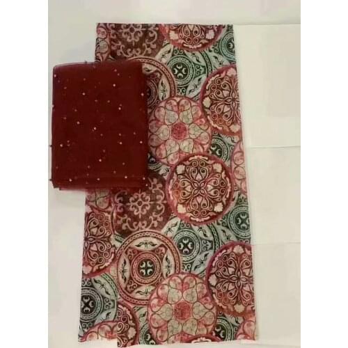 Latest dubai fabric for africans brocade fabric 2021 fashion embroidery swiss voile lace in switzerland high quality 5+2yards