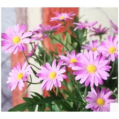 Pastoral style of high-quality Daisy Flower simulation flowers decorate the living room decoration Home Furnishing