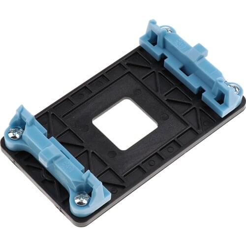 Blue CPU Cooling Fan Bracket for AM2 AM3 with Back Plate & Four Screws
