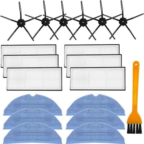 Replacement Mop Rag Hepa Filter Mop Cloth Side Brush for Xiaomi T7 T7Plus S7 for Roborock Vacuum Cleaner Accessories