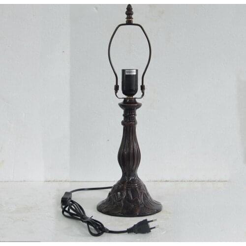 Medium Table Lamp Floral Base Only Suitable for 12 inch(30cm) Lampshade 1 E27/E26 Bulb Holder