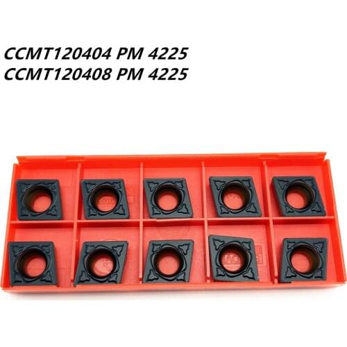 Turning tool CCMT120404/08 PM 4225 Carbide insert CNC lathe tool CCMT 120404/08 For metal inner turning milling cutter