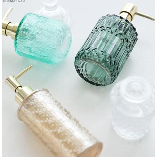 Bathroom Supplies, Lotion Bottles, Glass + APS Soap Dispenser, Hotel Shower Gel, Sub-packing Press Bottles, Household Items